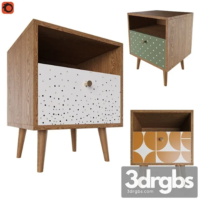 Bedside table berber Bedside table berber