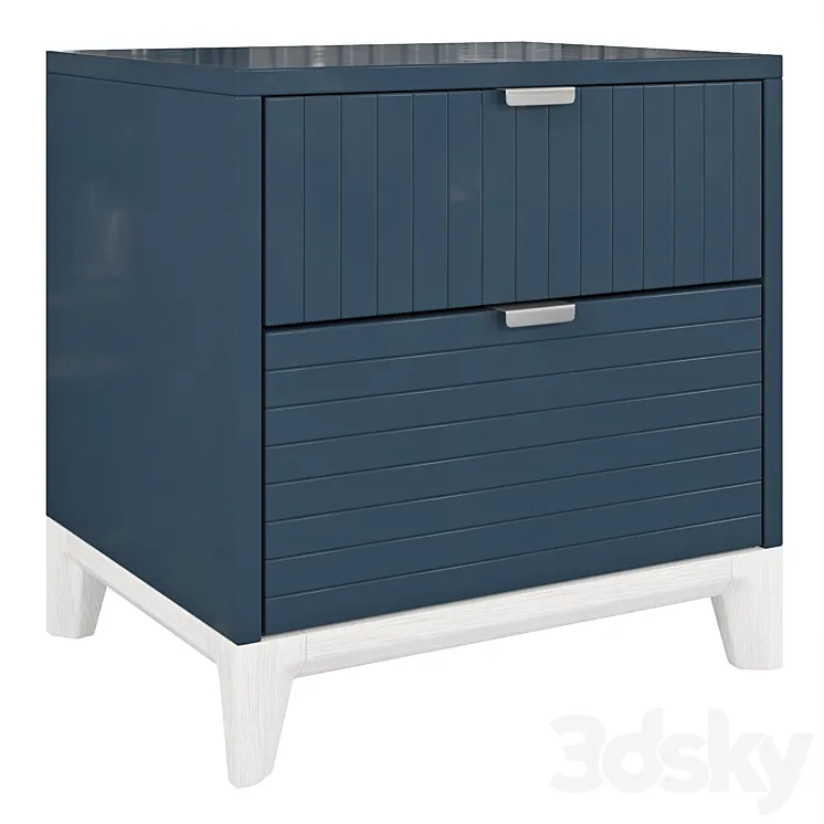 Bedside table Case 3D Model Free Download