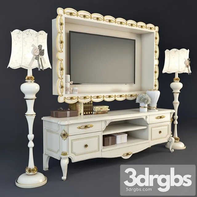 Bedside table for antonelli moravio charme 3D Model Download