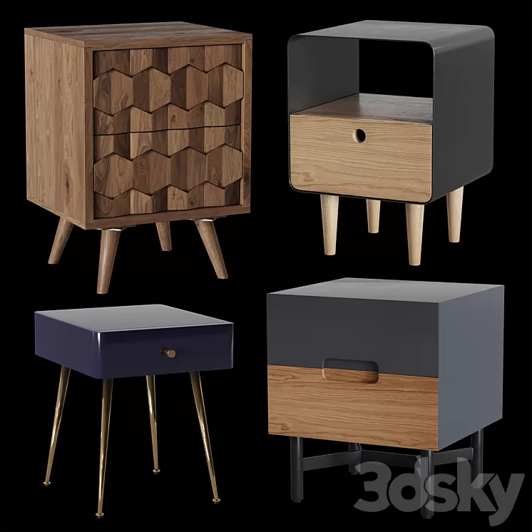 Bedside table Inmyroom Lora Topim Image Jimi 3D Model Bedside table Inmyroom Lora Topim Image Jimi 3D Model