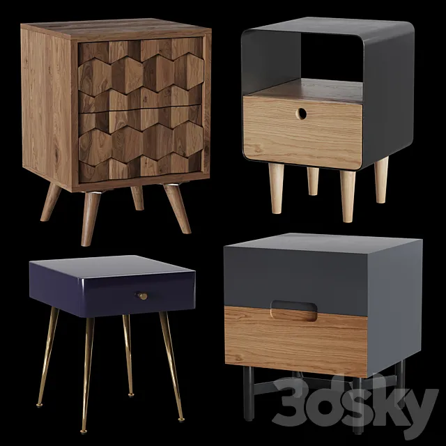 Bedside table Inmyroom Lora Topim Image Jimi 3DModel Bedside table Inmyroom Lora Topim Image Jimi 3DModel