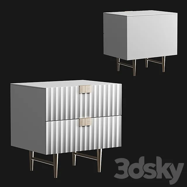 bedside table LaLume 3D Model bedside table LaLume 3D Model