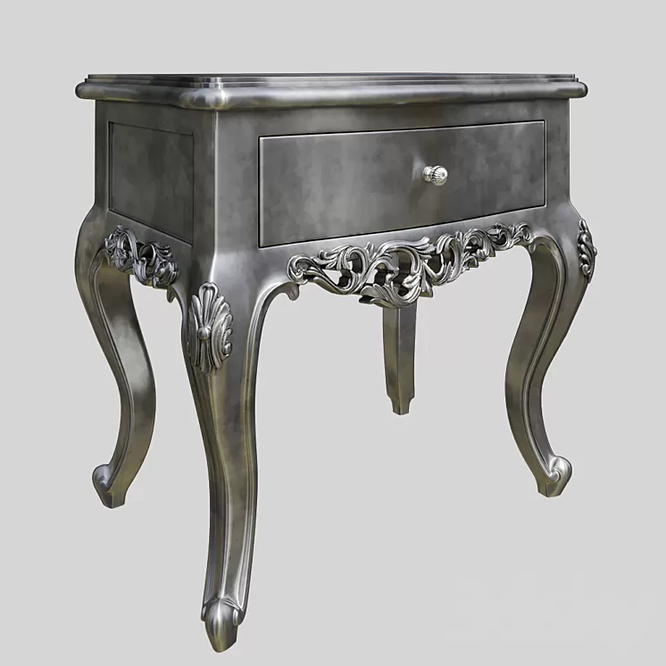 Bedside table – mcm / 0116 Corella Arredamento 3D Model