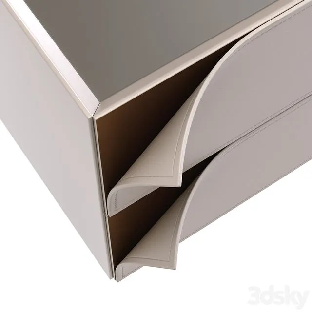 Bedside table Page right Garda Decor 3D Model Bedside table Page right Garda Decor 3D Model