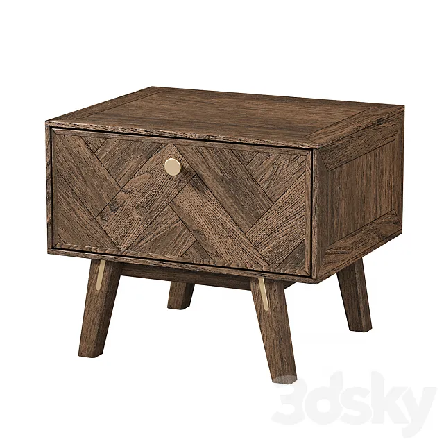 Bedside table Parker 3DModel Bedside table Parker 3DModel