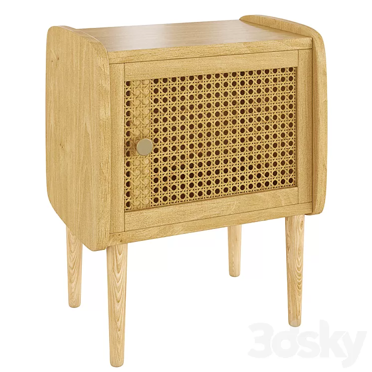 Bedside table Tempa 3D Model Free Download