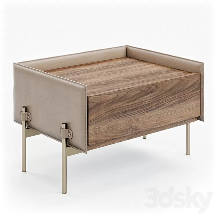 Bedside table V247 Aston Martin 3D Model Free Download