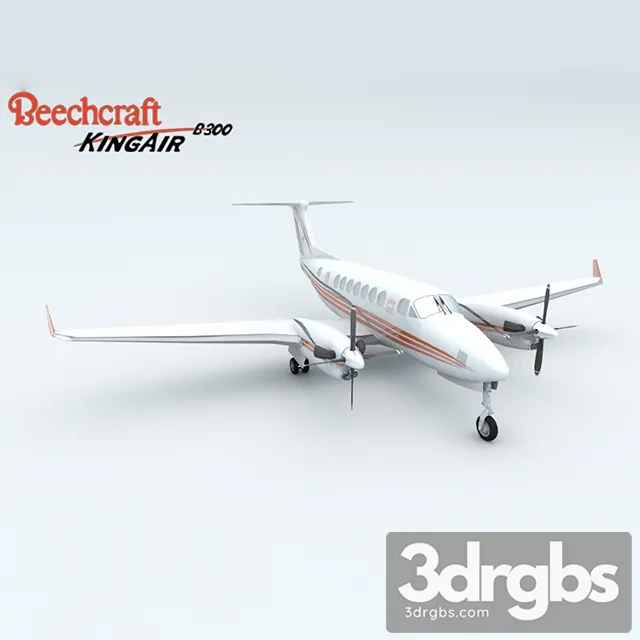 Beech Craft B300 3D Model Download