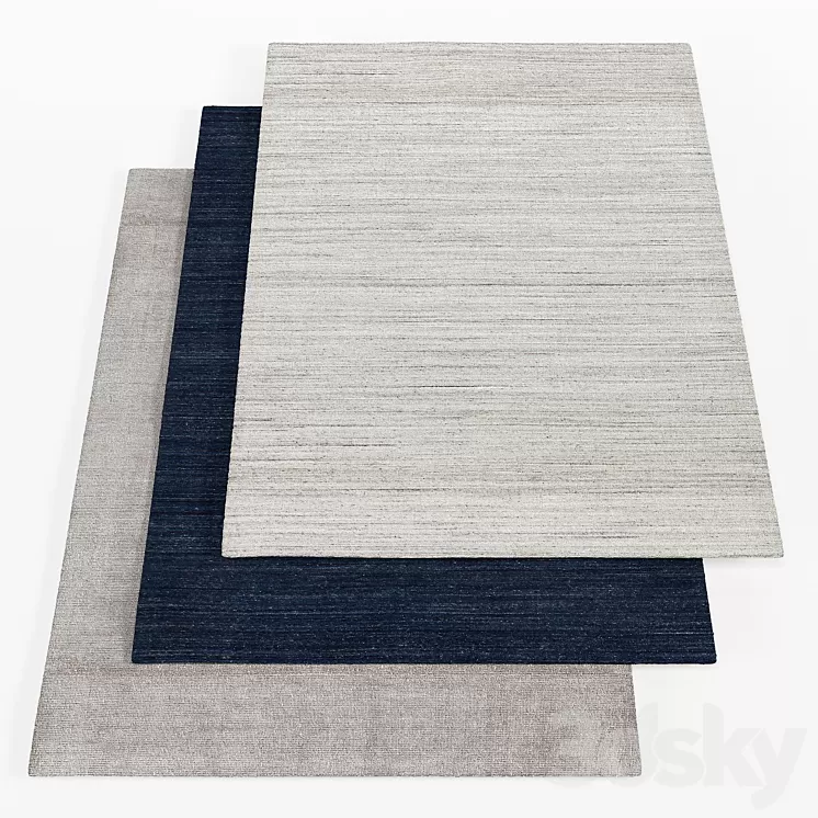Beecher Beige Rug 3D Model Beecher Beige Rug 3D Model