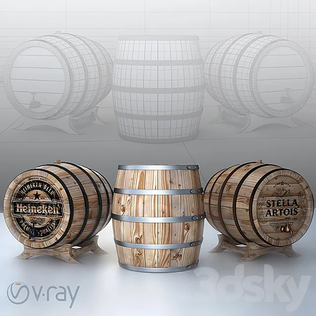 Beer cellar barrels Free Download