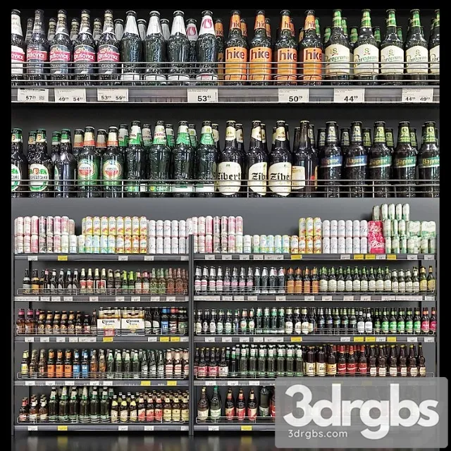 Beer store 3D Model Download