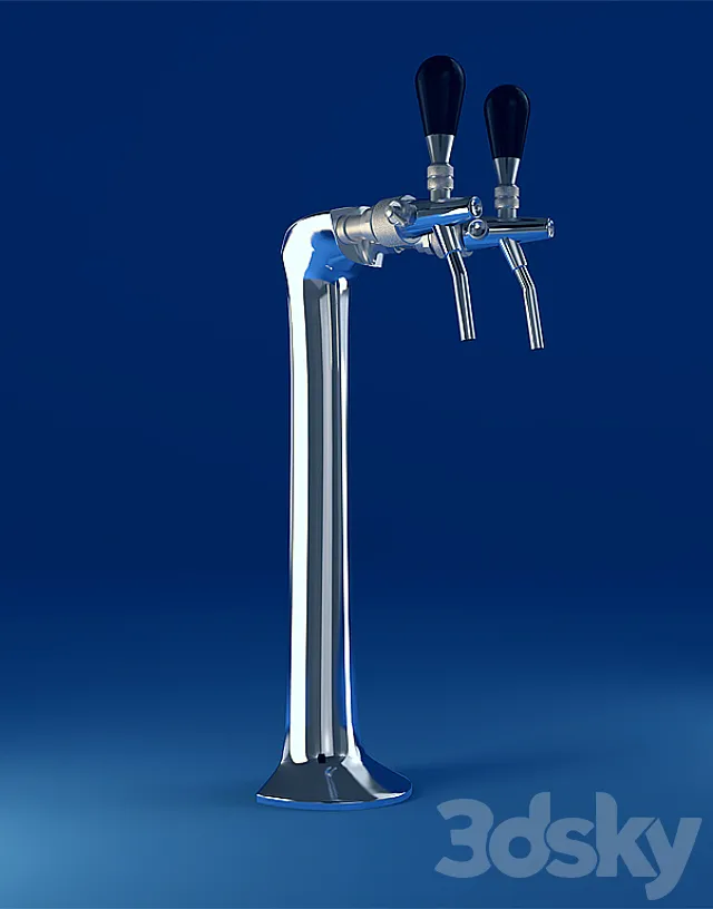 beer tap 3D Model