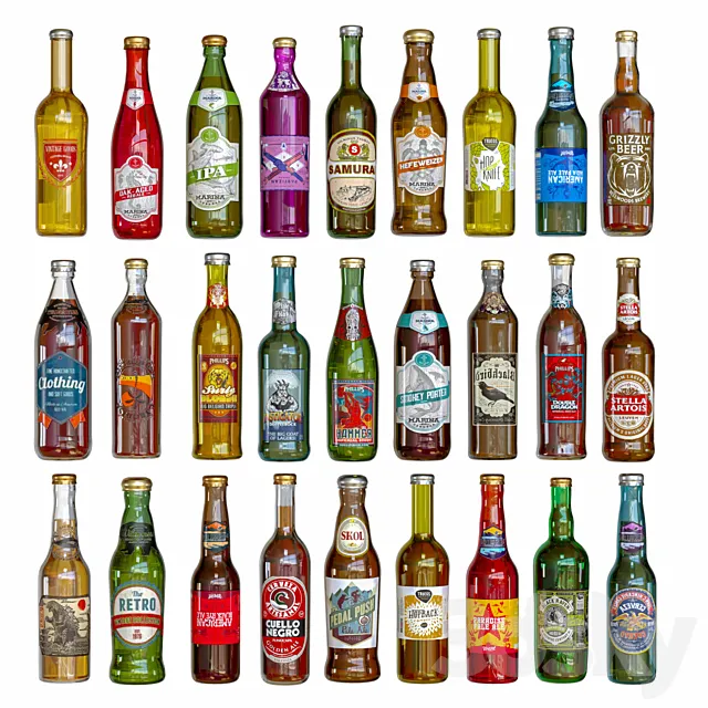 BeerSet-66 3D Model