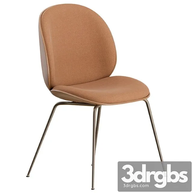 Beetle Veneer Dining Chair By Gubi 3D Model Download