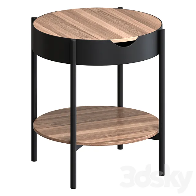 Beisteilltisch in metall 3DModel Beisteilltisch in metall 3DModel