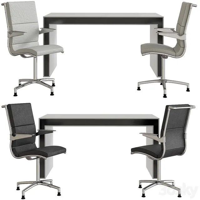 Belesa Blanco Negro by Ofifran 3D Model