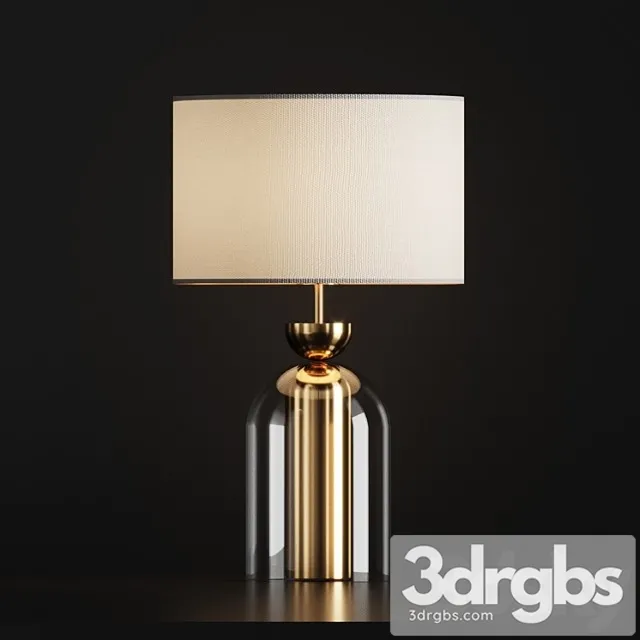 Bell Jar Table Lamp 3D Model Download