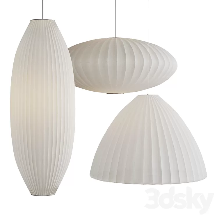 Bell X-large Cigar Xl Saucer X-large Pendant 3D Model Bell X-large Cigar Xl Saucer X-large Pendant 3D Model