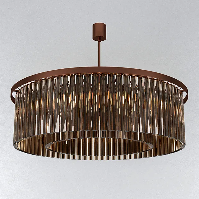 BELLA FIGURA LARGE DOUBLE DRUM SMOKE CL443-LA-100 3D Model