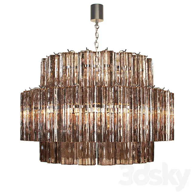 Bella Figura - Pentagon Drum Chandelier 3dmodel - 3dsky Decor Helper