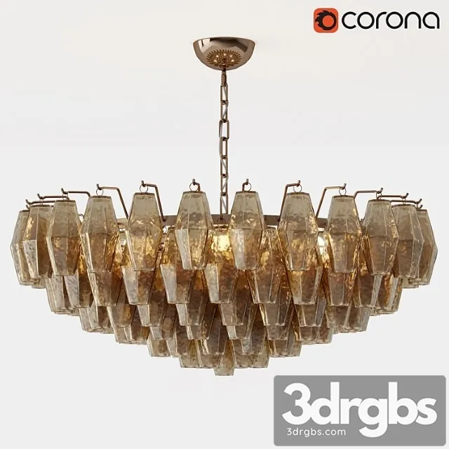 Bella figura poly chandelier 3D Model Download Bella figura poly chandelier 3D Model Download