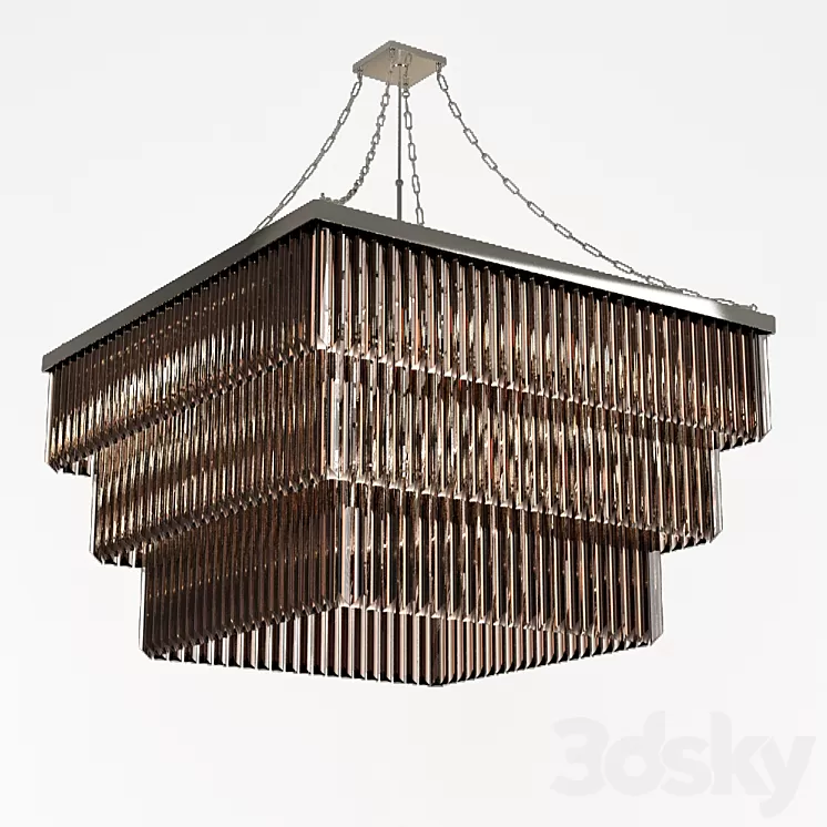 Bella Figura Quadro 2 chandelier CL432-125 3D Model Bella Figura Quadro 2 chandelier CL432-125 3D Model