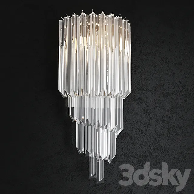 BELLA FIGURA WATERFALL WALL LIGHT WL410 3D Model