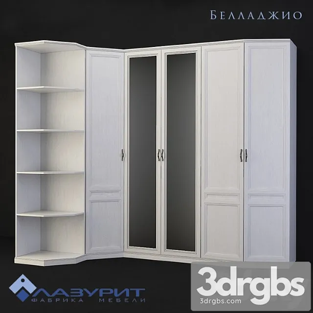 Bellagio Lazurite 1 Cabinet 3D Model Download