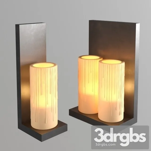 Bellefeu Wall 1L2L Candle 3D Model Download Bellefeu Wall 1L2L Candle 3D Model Download