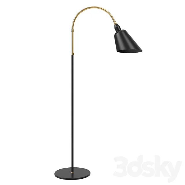 Bellevue AJ7 Lamp 3D Model Bellevue AJ7 Lamp 3D Model