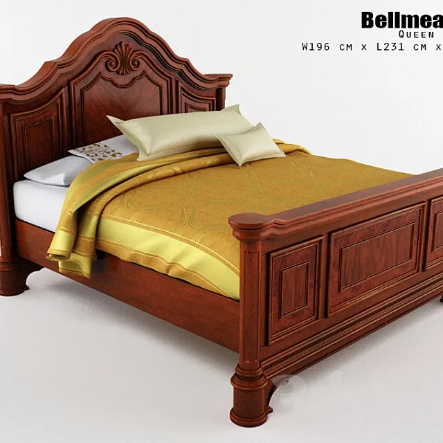 Bellmead Bed 3DModel
