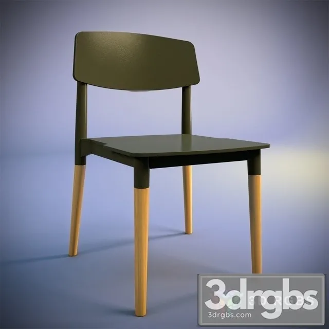 Belloch Dining Chair Stackable 3D Model Download