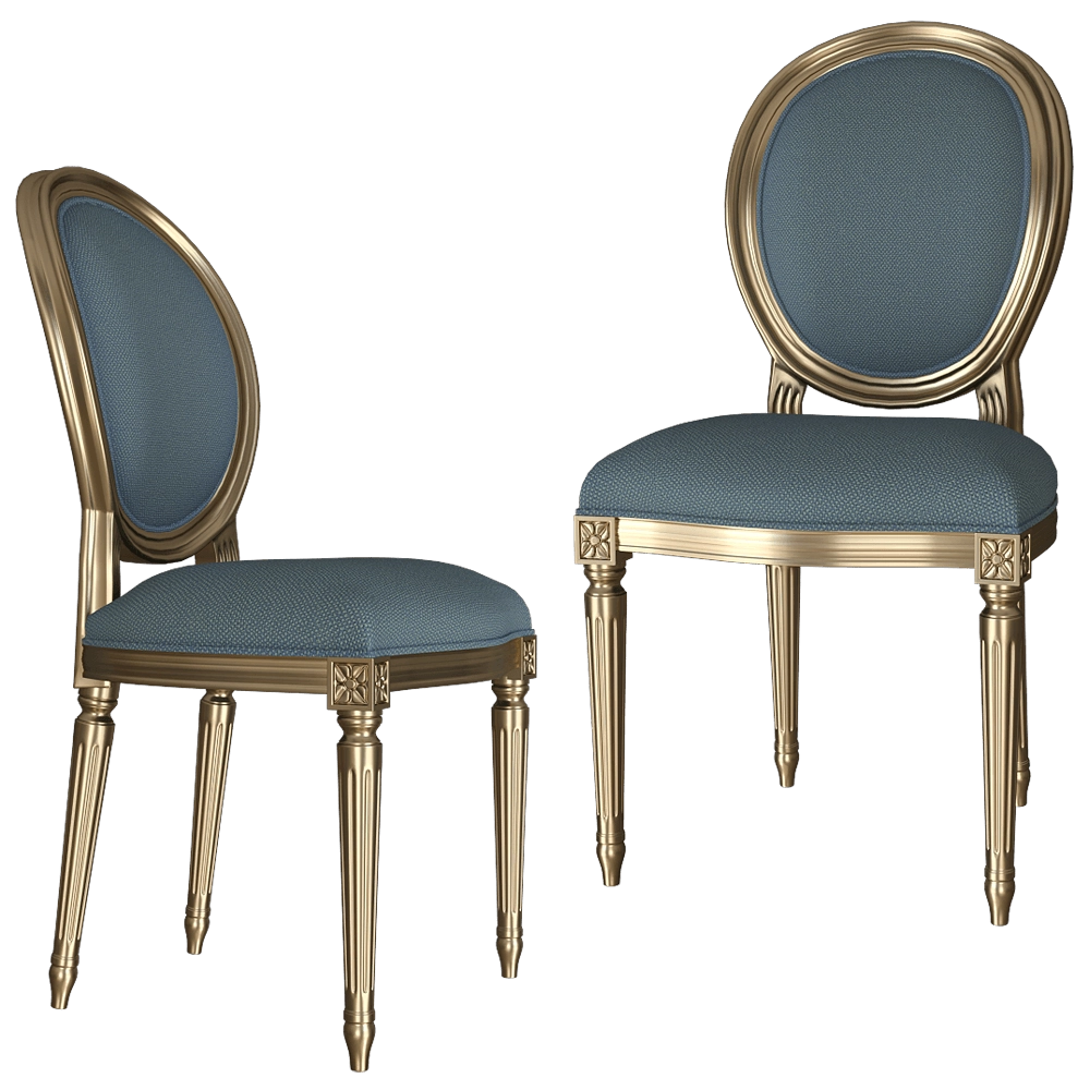 Bellotti Ezio  – Chair 1196 3D Model