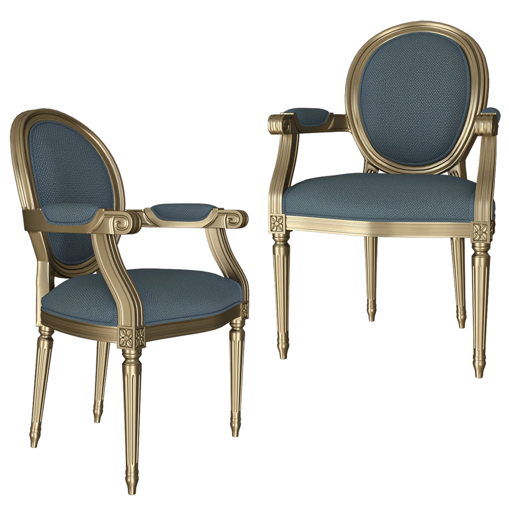 Bellotti Ezio  – Chair 1197 3D Model