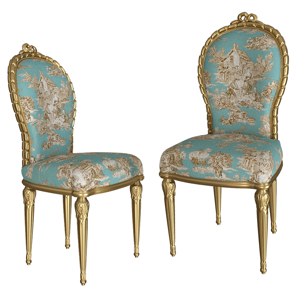 Bellotti Ezio  – Chair 3717 3D Model