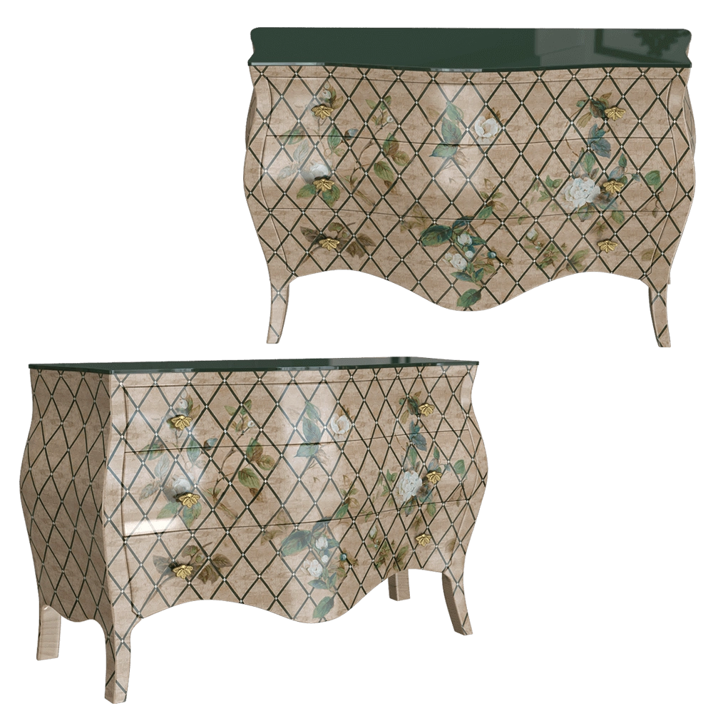 Bellotti Ezio  – Chest of drawers 3723 3D Model