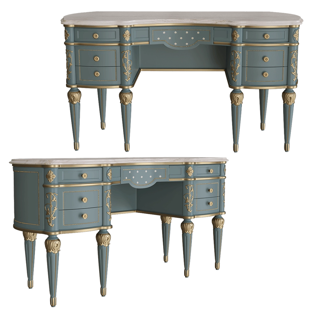 Bellotti Ezio – Dressing table 3715 3D Model Bellotti Ezio – Dressing table 3715 3D Model