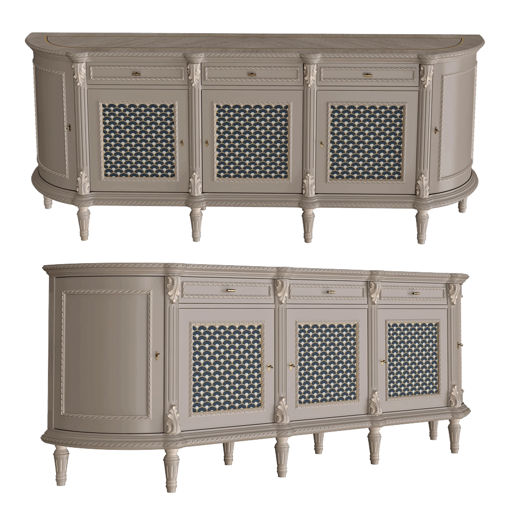 Bellotti Ezio  – Sideboard 1190 3D Model