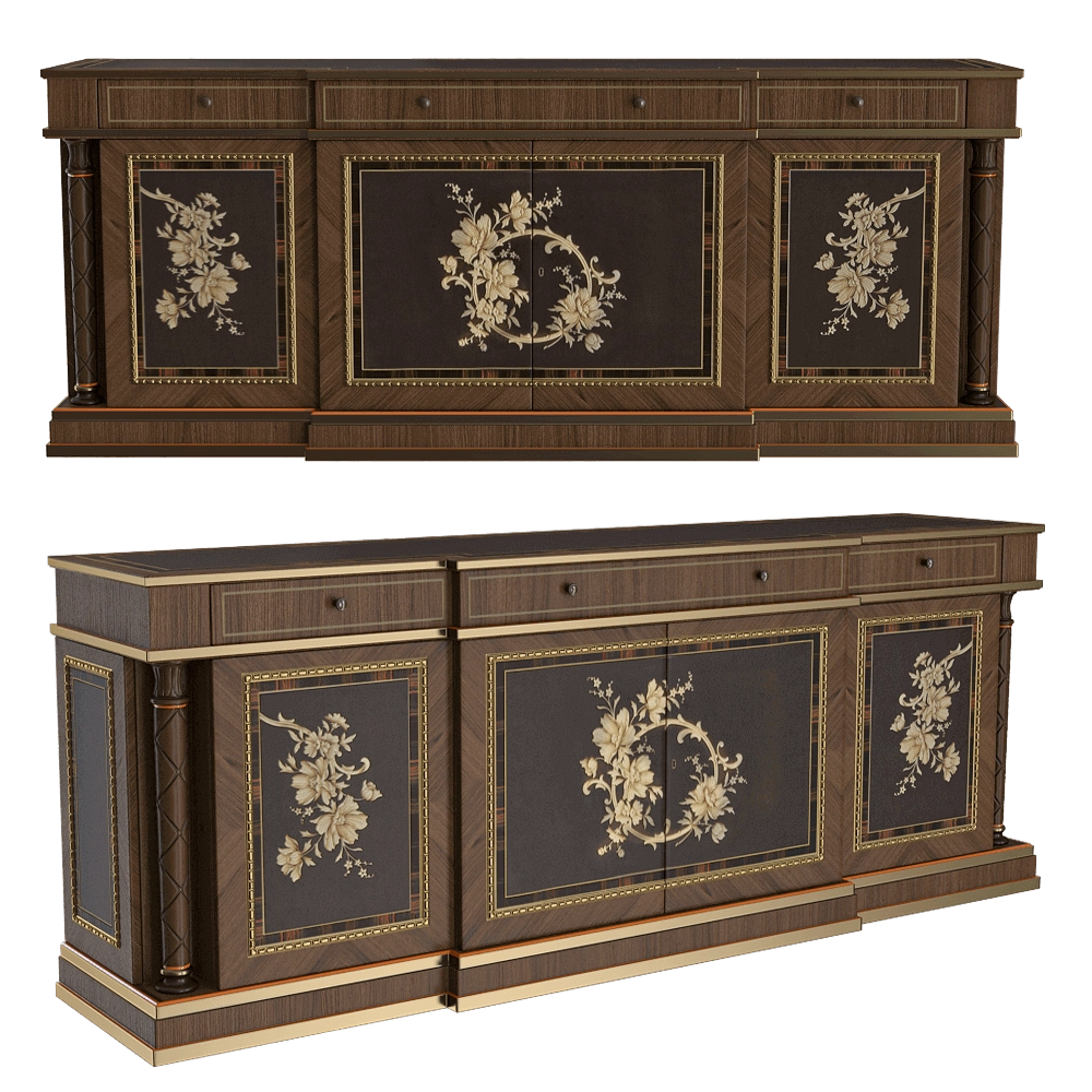 Bellotti Ezio  – Sideboard Cromie 3D Model