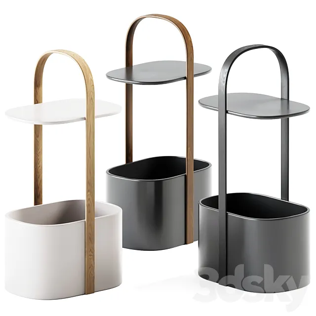 Bellwood Storage Table Umbra _ Portable table 3DModel Bellwood Storage Table Umbra _ Portable table 3DModel