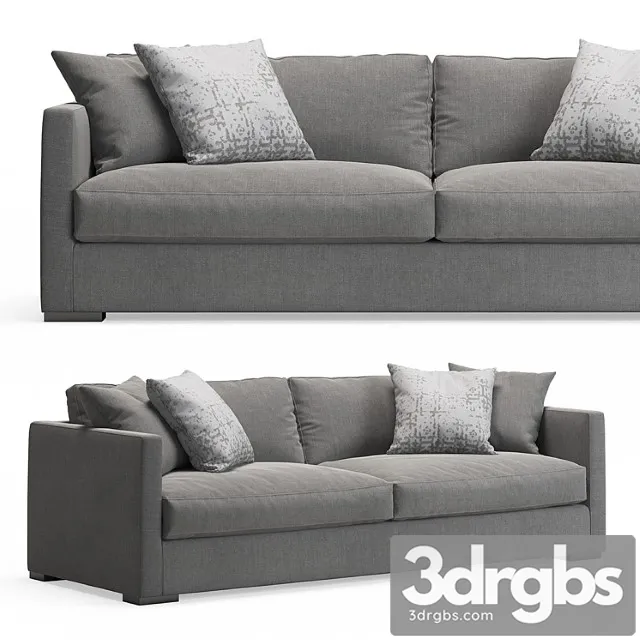 Belmon 2 Seat Sofa by Meridiani 3D Model Download Belmon 2 Seat Sofa by Meridiani 3D Model Download