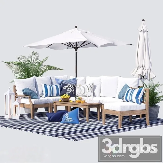 Belmont Sectional Set 3D Model Download Belmont Sectional Set 3D Model Download