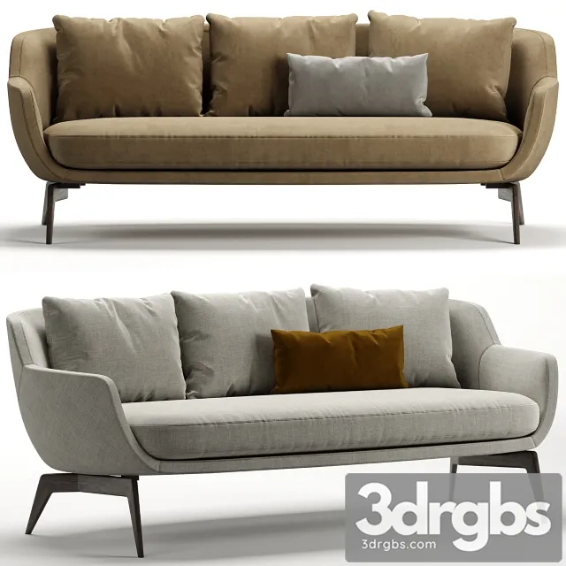 BELT Sofa Minotti 3D Model Download BELT Sofa Minotti 3D Model Download