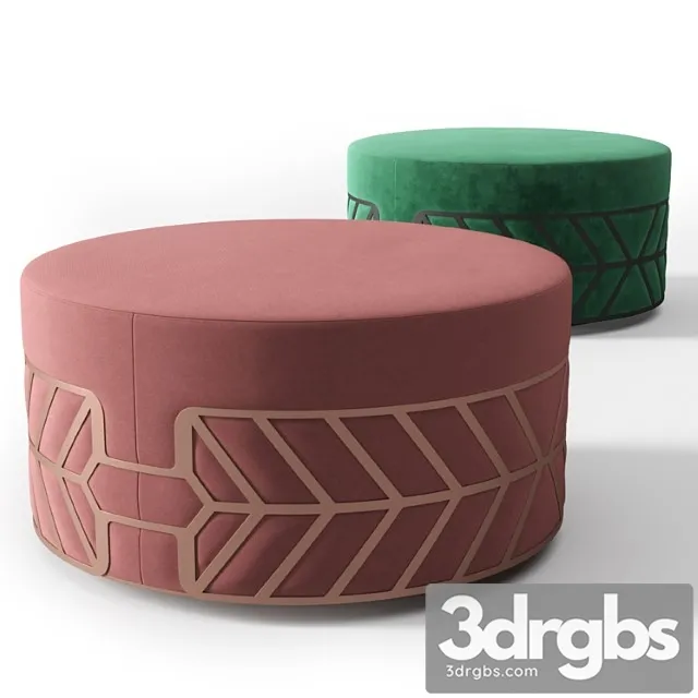 Belte pouf 2 3D Model Download