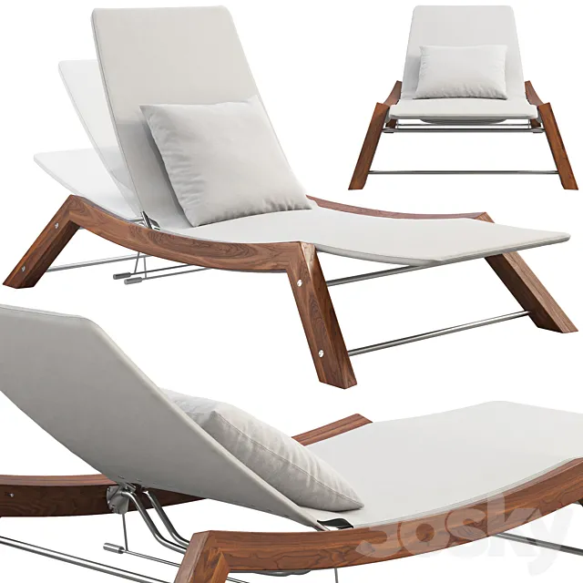 Beltempo Windmaster Chaise Lounge (3 options) 3DModel Beltempo Windmaster Chaise Lounge (3 options) 3DModel