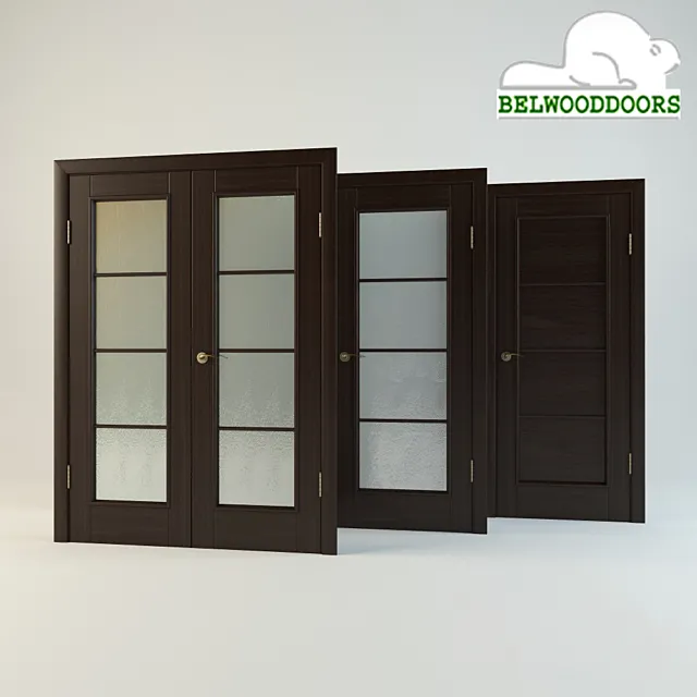 Belwooddoors Modern Doors Suite 3DModel