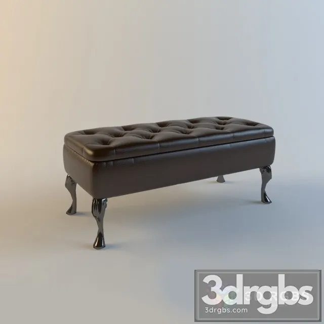 Bench 02 3D Model Download