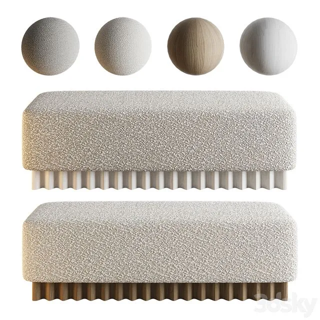 Bench AEMILIUS 3D Model