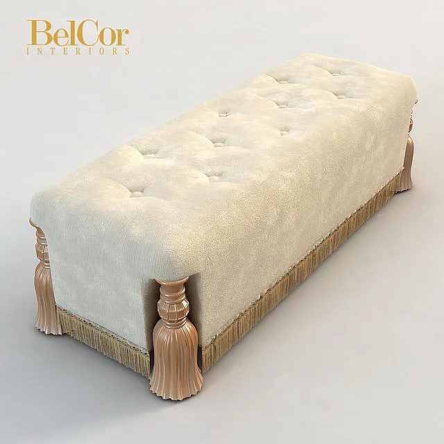 Bench belcor 3D Model Bench belcor 3D Model