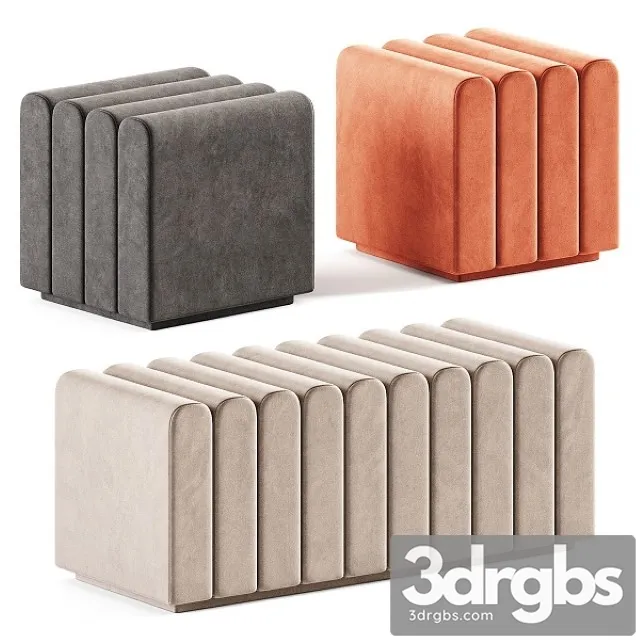 Bench Bente Eichholtz 3D Model Download